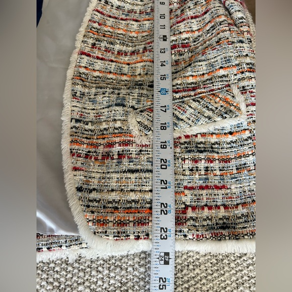 HELENE BERMAN London Multicolor Tweed Boho Classic Elegant Blazer Jacket Sz XL - Picture 14 of 14